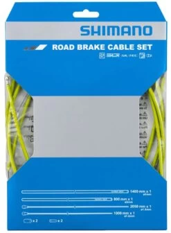 Shimano SIL-TEC Brake Cable Set For Road Brake Cable Sets | Bike-Discount -Shimano Riding Shimano SIL TEC Rennrad Bremszugset Y80098013 1280x1280