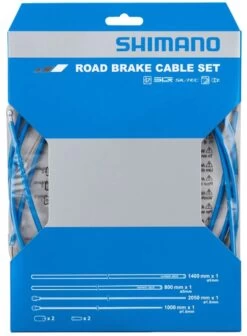 Shimano SIL-TEC Brake Cable Set For Road Brake Cable Sets | Bike-Discount -Shimano Riding Shimano SIL TEC Rennrad Bremszugset Y80098015 1280x1280