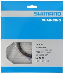 Shimano SLX SM-CRM70 11-speed Chainring For FC-M7000 30T 11-speed | Bike-Discount -Shimano Riding Shimano SLX 11 fach Kettenblatt SM CRM70 30 Zahne fur FC M7000 1 ISMCRM70A0 c 1280x1280