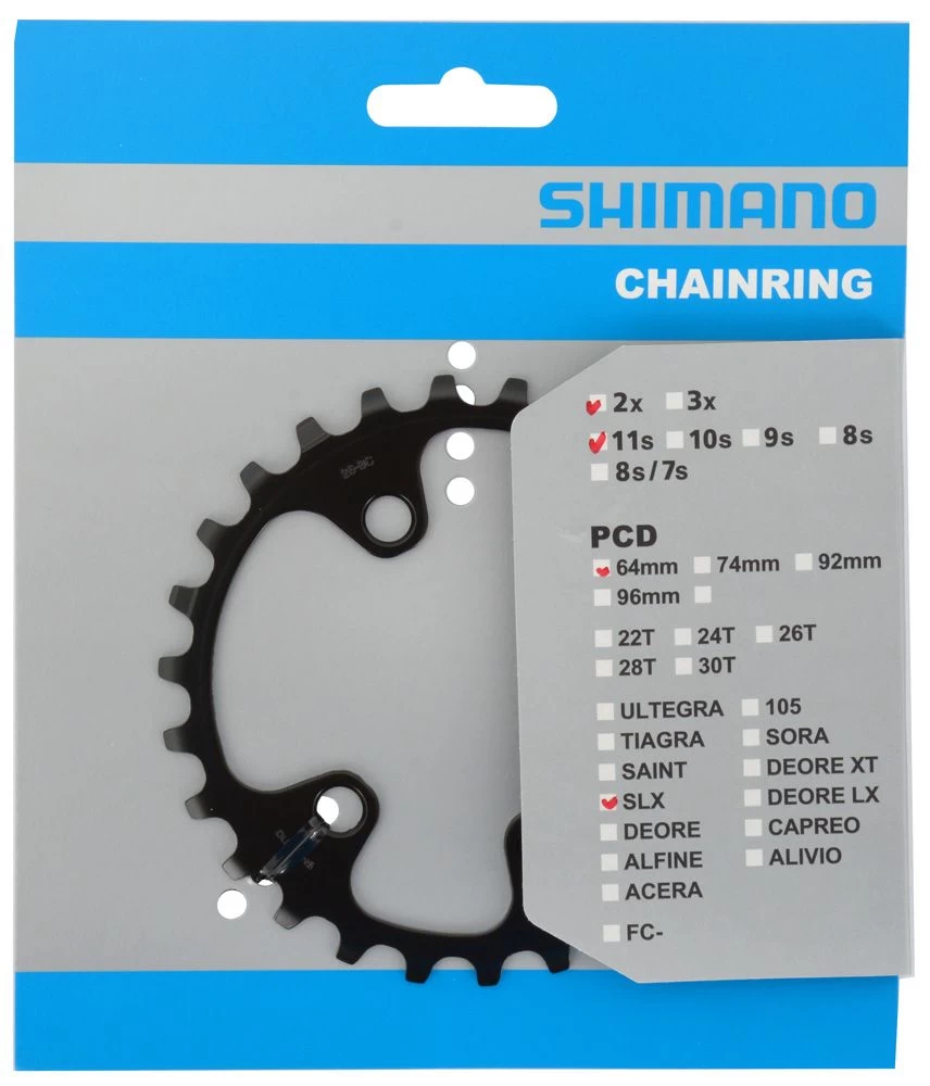 Shimano SLX 2x11-speed Chainring FC-M7000 11-speed | Bike-Discount 4 Shimano SLX 2x11-speed Chainring FC-M7000 11-speed | Bike-Discount - Image 4