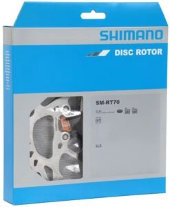Shimano SM-RT70 Center-Lock Disc Rotor Brake Rotor Discs | Bike-Discount -Shimano Riding Shimano SLX Bremsscheibe SM RT70 Verpackung 1280x1280