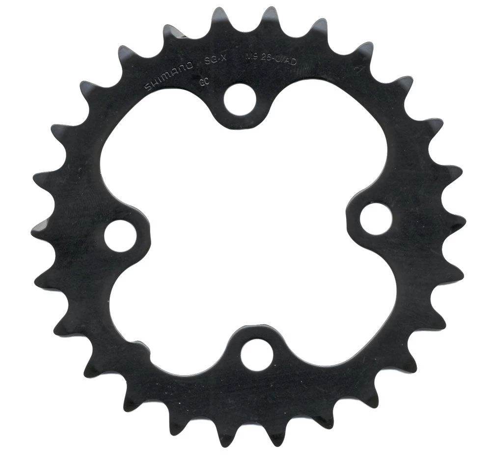 Shimano SLX Chainring For FC-M661/670 26T 9-speed | Bike-Discount 1 Shimano SLX Chainring For FC-M661/670 26T 9-speed | Bike-Discount
