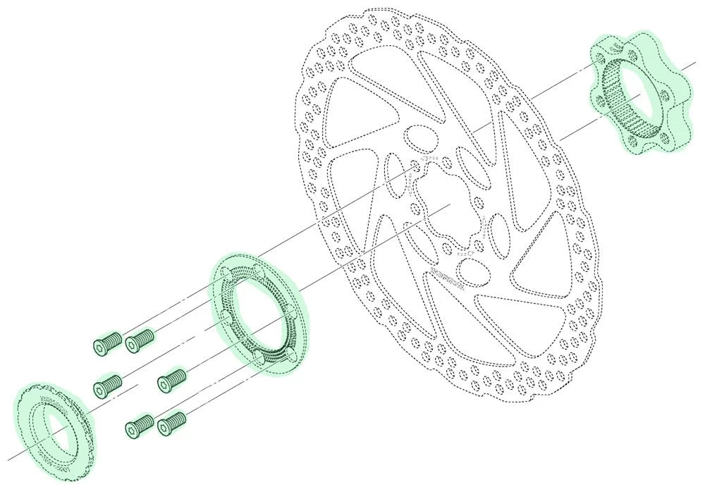 Shimano SM-RTAD05 Center-Lock Adapter Disc Adaptors | Bike-Discount 2 Shimano SM-RTAD05 Center-Lock Adapter Disc Adaptors | Bike-Discount - Image 2