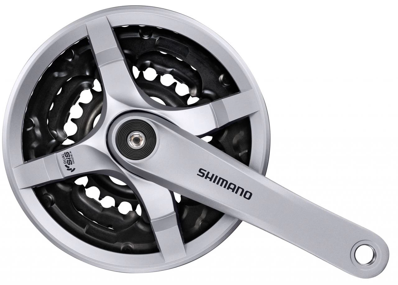 Shimano TOURNEY FC-TY501 6/7/8-speed Square Crank 42/34/24 Crank 2/3 X 8-speed | Bike-Discount 1 Shimano TOURNEY FC-TY501 6/7/8-speed Square Crank 42/34/24 Crank 2/3 X 8-speed | Bike-Discount