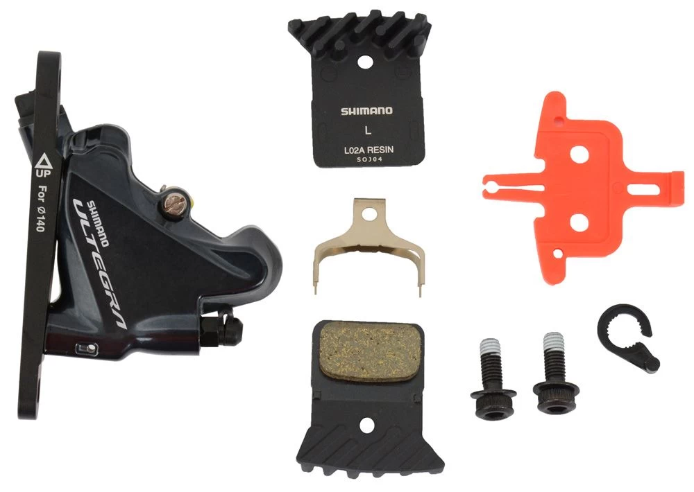 Shimano ULTEGRA BR-R8070 Flat-Mount Brake Caliper Front Disc Brakes - Front Brakes | Bike-Discount 2 Shimano ULTEGRA BR-R8070 Flat-Mount Brake Caliper Front Disc Brakes - Front Brakes | Bike-Discount - Image 2
