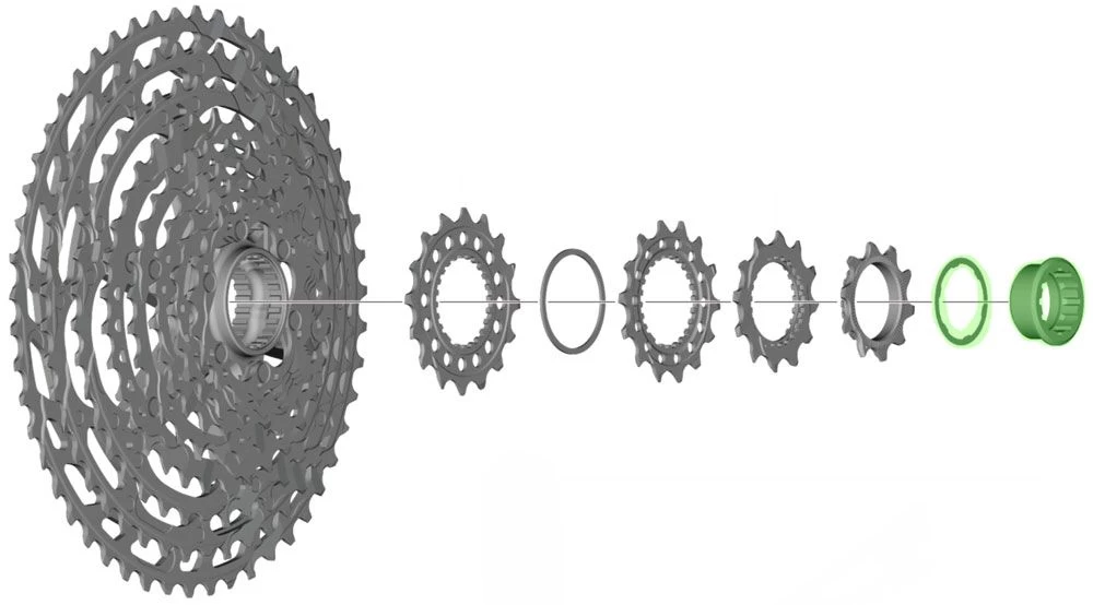 Shimano Lock Ring With Spacer For CS-M9100 Cassette - Accessories | Bike-Discount 3 Shimano Lock Ring With Spacer For CS-M9100 Cassette - Accessories | Bike-Discount - Image 3