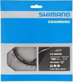 Shimano XT SM-CRM81 11-speed Chainring For FC-M8000 30T 11-speed | Bike-Discount 8 Shimano XT SM-CRM81 11-speed Chainring For FC-M8000 30T 11-speed | Bike-Discount -Shimano Riding Shimano XT 11 fach Kettenblatt SM CRM81 30 Zahne fur FC M8000 1 ISMCRM81A0 c 1280x1280
