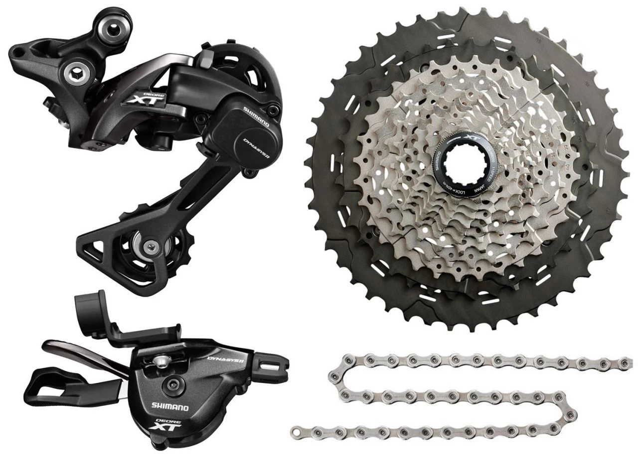 Shimano XT M8000 1x11-speed Upgrade-Kit 11-46 I-Spec-II MTB Group Sets | Bike-Discount 1 Shimano XT M8000 1x11-speed Upgrade-Kit 11-46 I-Spec-II MTB Group Sets | Bike-Discount
