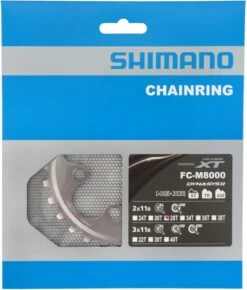 Shimano XT FC-M8000 2-speed Chainring 28T (BD) 11-speed | Bike-Discount -Shimano Riding Shimano XT 2 fach Kettenblatt FC M8000 28 Zahne BD Y1RL28000 b 1280x1280