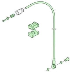 Shimano XT SM-BH90-SBLS Brake Hose Hoses & Accessories | Bike-Discount -Shimano Riding Shimano XT Bremsleitung SM BH90 SBLS 20050262 c 1280x1280