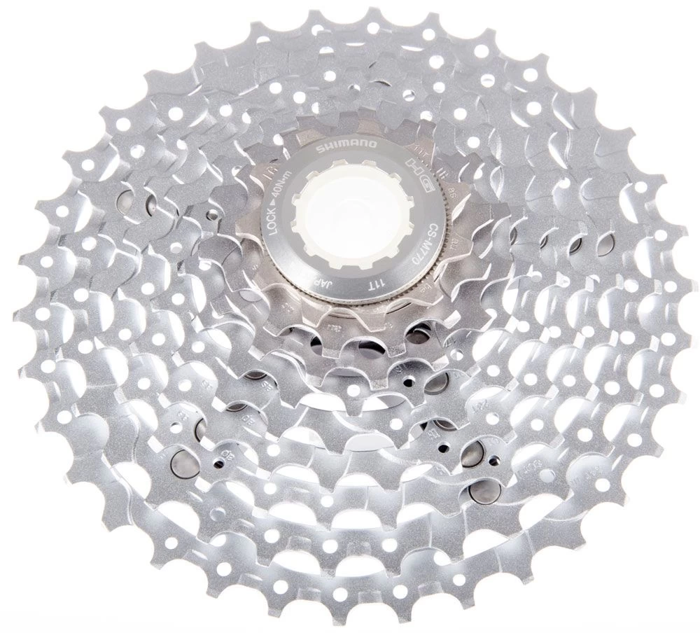 Shimano XT CS-M770 9-speed Cassette 9-speed | Bike-Discount 1 Shimano XT CS-M770 9-speed Cassette 9-speed | Bike-Discount