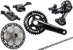 Shimano XT M8100 2x12-speed Group I-Spec EV 10-45 MTB Group Sets | Bike-Discount