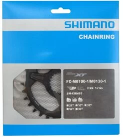Shimano XT SM-CRM85 Chainring For FC-M8100-1/8120-1/8130-1 12-speed | Bike-Discount -Shimano Riding Shimano XT SM CRM85 Kettenblatt 20072654 c 1280x1280