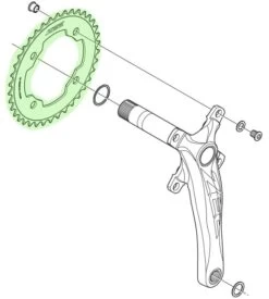 Shimano ZEE Chainring For FC-M640/M645 10-speed | Bike-Discount -Shimano Riding Shimano ZEE Kettenblatt FC M640 M645 20036741 c259ws0fcjwtJ9 1280x1280