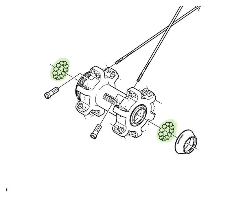 Shimano Steel Balls 1/4" (18 Pieces) Hub - Accessories | Bike-Discount 2 Shimano Steel Balls 1/4" (18 Pieces) Hub - Accessories | Bike-Discount - Image 2