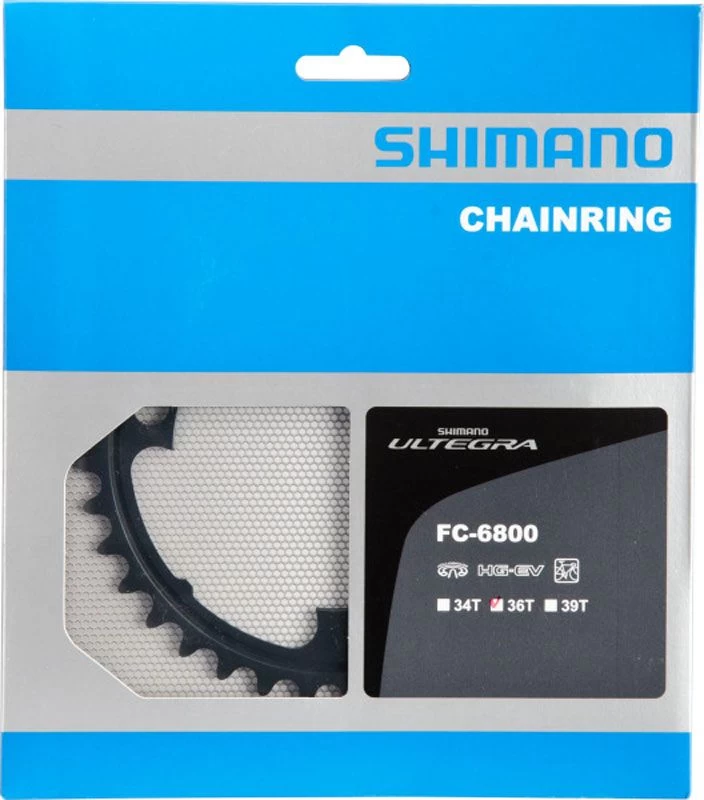 Shimano ULTEGRA 11-speed Chainring For FC-6800 36T (MB) Chainring 11-speed | Bike-Discount 1 Shimano ULTEGRA 11-speed Chainring For FC-6800 36T (MB) Chainring 11-speed | Bike-Discount