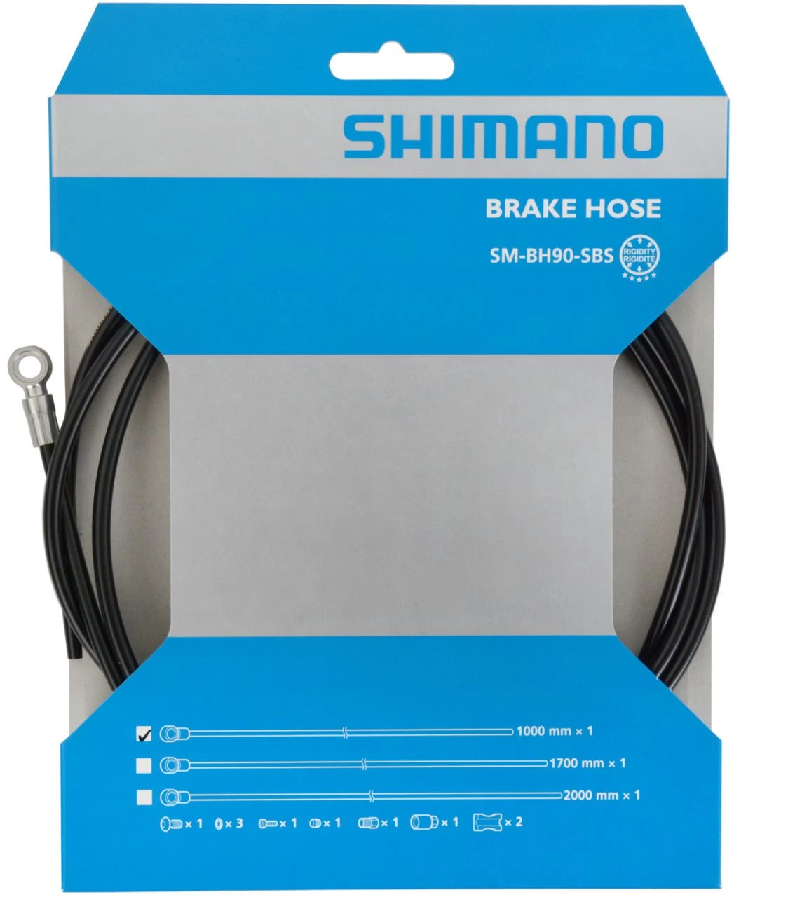 Shimano ZEE SM-BH90-SBS Brake Hose 1000mm Hoses & Accessories | Bike-Discount 1 Shimano ZEE SM-BH90-SBS Brake Hose 1000mm Hoses & Accessories | Bike-Discount