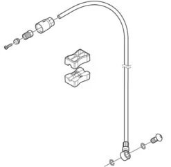 Shimano ZEE SM-BH90-SBS Brake Hose 1000mm Hoses & Accessories | Bike-Discount -Shimano Riding ZEE Bremsleitung SM BH90 SBS 1000mm schwarz ISMBH90SBSL100 c 1280x1280