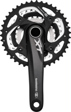 Shimano Deore XT Dyna-Sys 10-speed Triple Crankset -Shimano Riding shimano fc m780 l 13 z