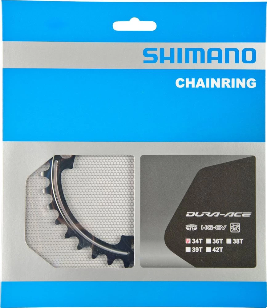 Shimano DURA ACE 11-speed Chainring For FC-9000 34T (MA) Chainring 11-speed | Bike-Discount 1 Shimano DURA ACE 11-speed Chainring For FC-9000 34T (MA) Chainring 11-speed | Bike-Discount